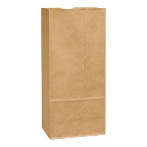 Duro Bag 80076 BBL Sack, 12 x 7 x 17 in, 57 lb, Kraft Paper, Brown