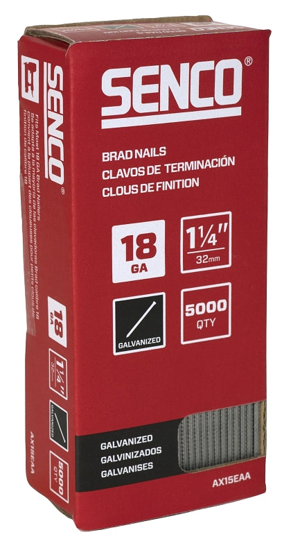 Senco AX15EAA Nail, Glue Collation, Suitable for: FinishPro 25XP, FinishPro 18Mg, F-18, SLP20XP Nailers