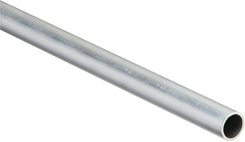 National Hardware 4206BC Series N247-536 Metal Tube, Round, 72 in L, 3/4 in Dia, 1/16 in Wall, Aluminum, Mill