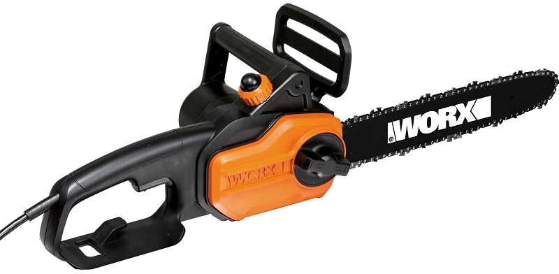 Worx WG305 Chainsaw, 8 A, 120 V, 28 in Cutting Capacity, 14 in L