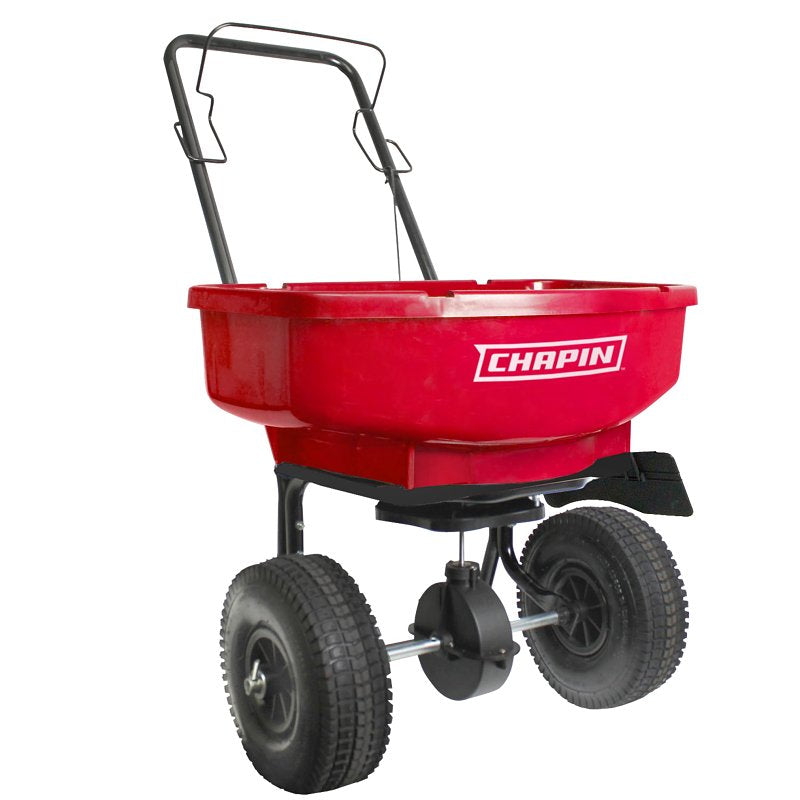 Chapin 81000A Residential Turf Spreader, 80 lb, Steel Frame, Poly