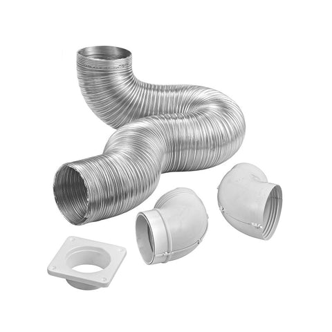 Lambro 4004 Duct Kit, Flexible, 4-Piece