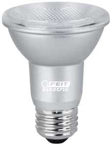 Feit Electric PAR20DM/930CA/2 LED Lamp, 120 V, 450 Lumens, 5 W, PAR20 Lamp, 50 W Equivalent, E26 Lamp Base