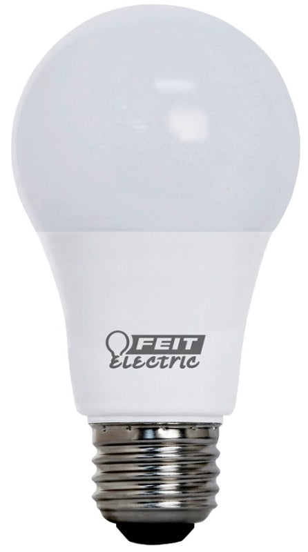 Feit Electric OM75/930CA10K/2 LED Bulb, General Purpose, A19 Lamp, 75 W Equivalent, E26 Lamp Base, Bright White Light