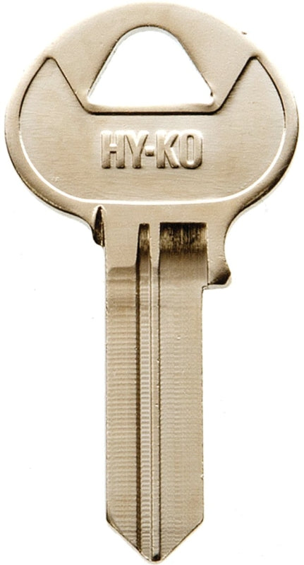 Hy-Ko 11010CO103 Key Blank, Brass, Nickel, For: Corbin Russwin Cabinet, House Locks and Padlocks, Pack of 10
