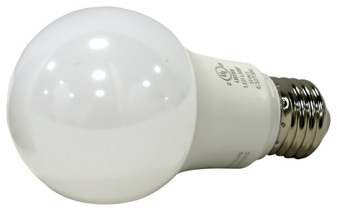 Sylvania 79704 LED Light Bulb, 120 V, 800 Lumens, 8.5 W, A19 Lamp, 60 W Equivalent, E26 Lamp Base, Frosted