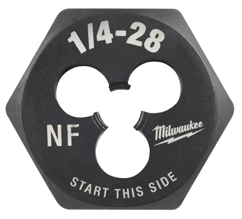 Milwaukee 49-57-5338 Threading Die, 1/4-28 Thread, Fine Thread, HCS ...