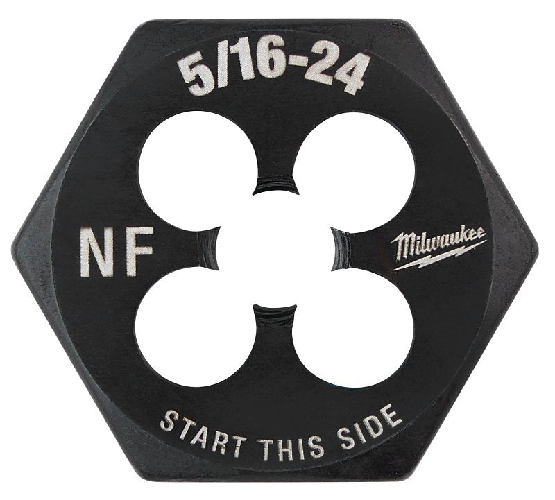 Milwaukee 49-57-5344 Threading Die, 5/16-24 Thread, Fine Thread, HCS ...