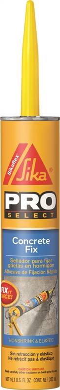 Sika Sikaflex 1-Component Concrete Crack Repair, 10 oz, Cartridge, Limestone, Aromatic, Paste