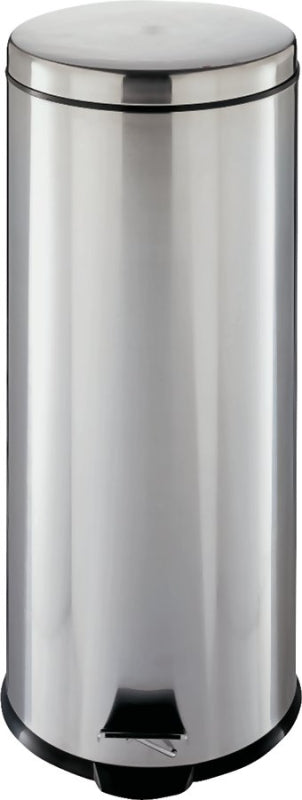Simple Spaces LYP30F3-3L Trash Can, 7.93 gal, Plastic/Stainless