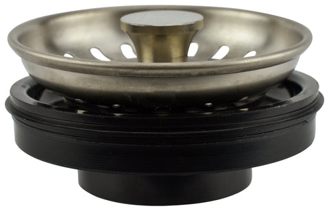 Plumb Pak K5462BN Garbage Disposal Strainer/Stopper, Steel, Brushed Nickel