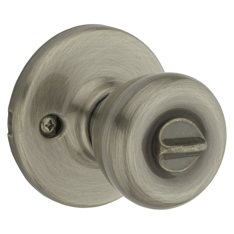 Kwikset 400T 5RCLRCSK3BX Entry Knob, Antique Brass, K3 Keyway, 3 Grade, Pack of 3