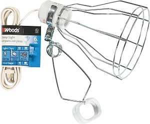 CCI 0324 Clamp Light, 10-1/2 in Dia Dimensions, 150 W, Incandescent Lamp