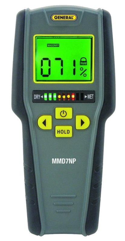 hold all soil moisture meter General Tools MMD7NP Pinless LCD Moisture Meter