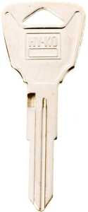 Hy-Ko 11010HD96 Automotive Key Blank, Brass, Nickel, For: Honda Vehicle Locks, Pack of 10