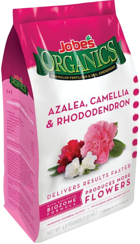 Jobes 4 lbs Organic Rhododendron Evergreen Azalea Fertilizer