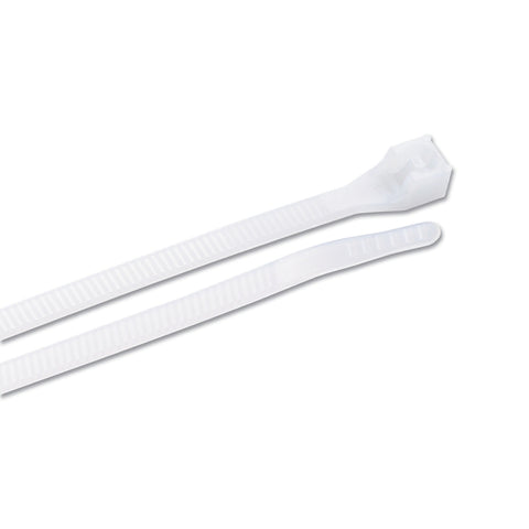 Gardner Bender 46-210 Cable Tie, Double-Lock Locking, Nylon, Natural