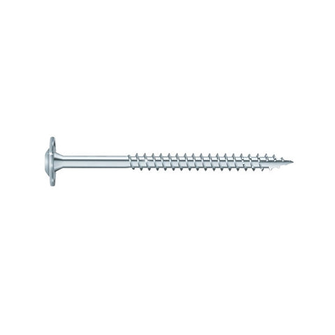 GRK Fasteners PHEINOX Series 36734 Screw, #8 Thread, 3-1/8 in L, Round Head, Star Drive, Stainless Steel, 385 PAIL
