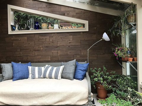 DIY Wood Panels Peel and Press 10.5 Sq. Ft. Java