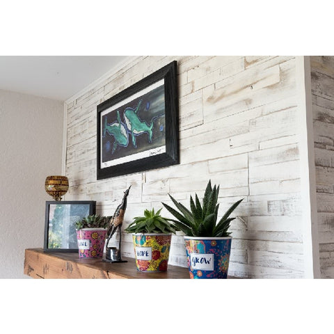 DIY Wood Panels Trim 48 In. White