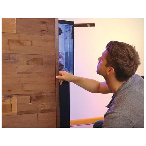 DIY Wood Panels Trim 48 In. Java