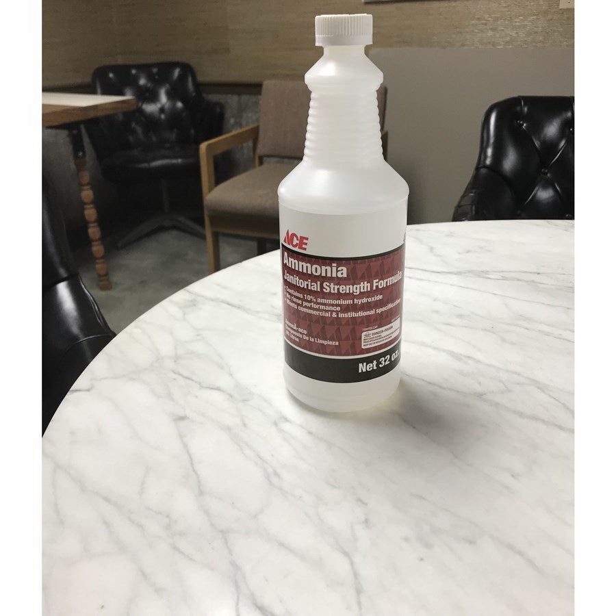 Ace Ammonia 32 oz. Liquid For Multi-Surface Shell Lumber and Hardware Ace Ammonia 32 oz. Liquid For Multi-Surface Shell Lumber and Hardware