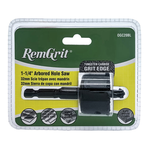 Disston RemGrit 1-1/4 in. Dia. Carbide Grit Hole Saw