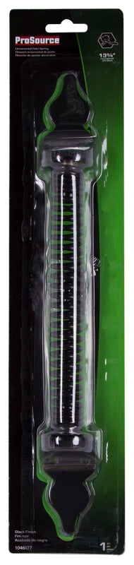 ProSource 33197PKS-PS Gate Spring, 13-3/4 in L, Steel, Black Powder-Coated