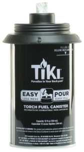Tiki 1317054 Torch Canister, Citronella, Pack of 4