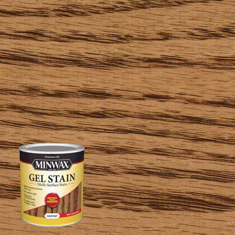 Minwax Transparent Oil-Based Gel Stain Chestnut 1 qt.