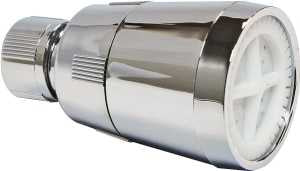 Plumb Pak Economy Series PP825-3 Shower Head, 2.5 gpm, 1/2 in Connection, Plastic, Chrome