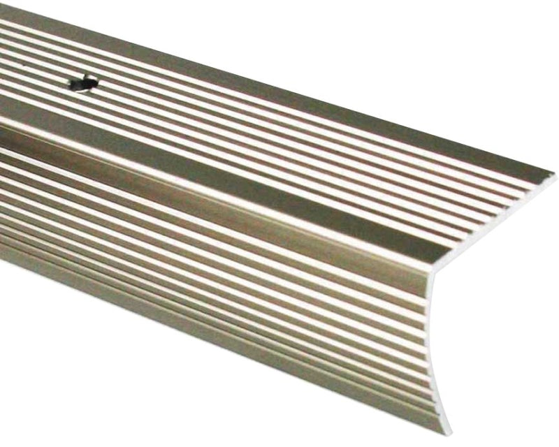 M-D 43878 Stair Edging, 36 in L, 1.63 in W, Aluminum, Pewter – Shell ...