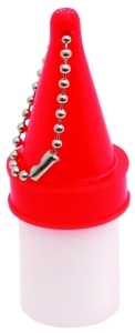 Hy-Ko KC158 Key Ring, Glo Buoy Floating, 2 x 6 x 9 in Dimensions