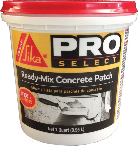 Sika Sikacryl PRO SELECT Series 472189 Patch, Gray, 1 qt, Plastic Container