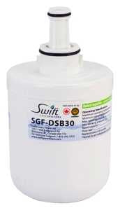 Swift Green Filters SGF-DSB30 Refrigerator Water Filter, 3 in Dia, 6 in, 0.5 gpm