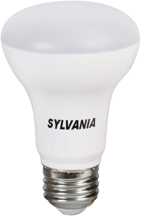 Sylvania 40788 Natural LED Bulb, 120 V, 450 Lumens, 5 W, R20 Lamp, 45 W Equivalent, E26 Lamp Base, Dimmable, Frosted
