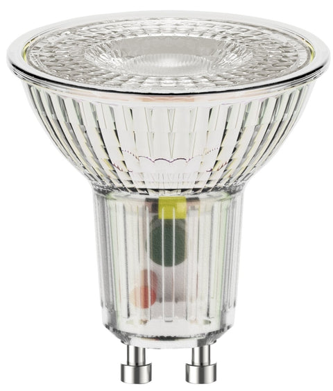 Sylvania 40933 Natural LED Bulb, Spotlight, PAR16 Lamp, GU10 Lamp Base, Dimmable, Daylight Light, 5000 K Color Temp