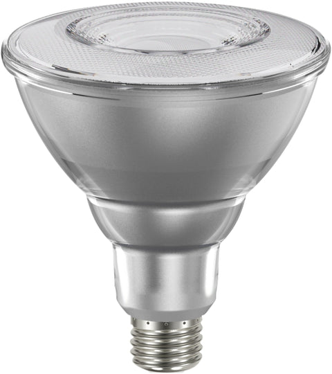 Sylvania 40899 Natural LED Bulb, Spotlight, 1100 Lumens, 13 W, PAR38 Lamp, E26 Lamp Base, Dimmable, Clear, Cool White