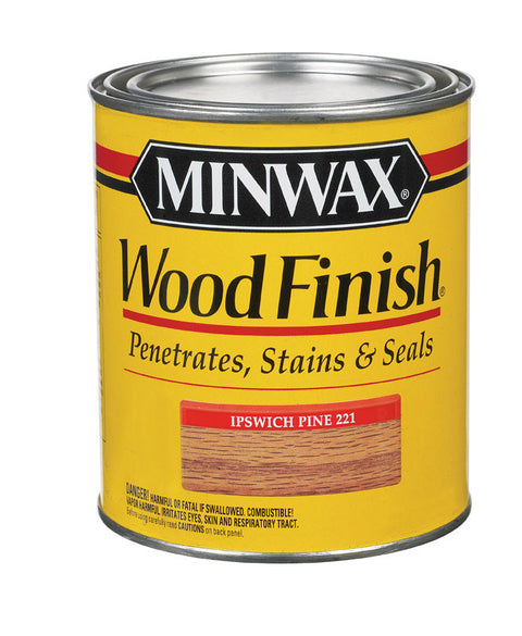 Minwax Wood Finish Transparent Oil-Based Wood Stain Ipswich Pine 1 qt.