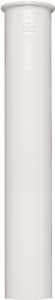 Plumb Pak PP10-8W Sink Tailpiece, 1-1/2 in, 8 in L, PVC, White
