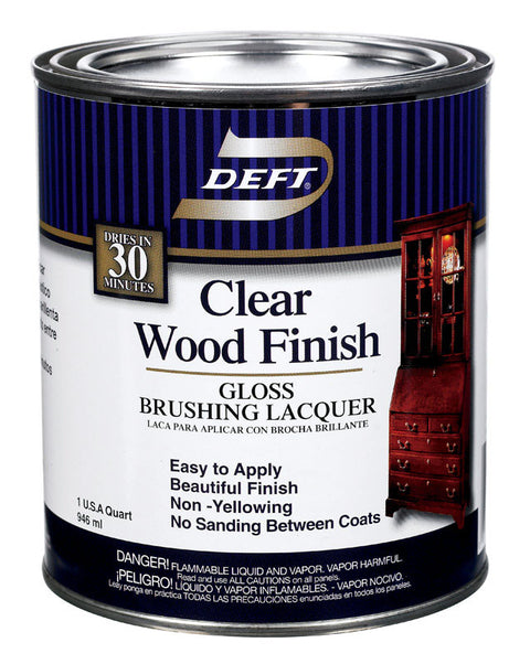 Deft Clear Wood Finish Gloss 1 qt.