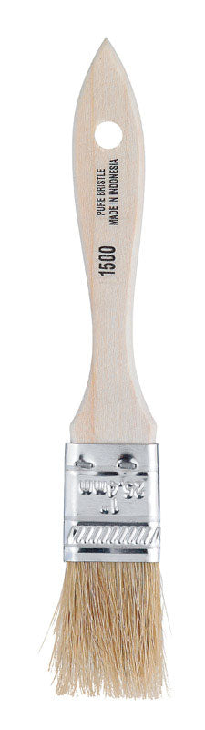 Linzer 1 in. W Flat White China Bristle Paint Brush