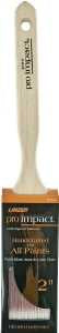 Linzer WC 2164-2 Paint Brush, Natural Handle, 2 in W, 2-1/2 in L Bristle, Polyester Bristle, Sash Handle