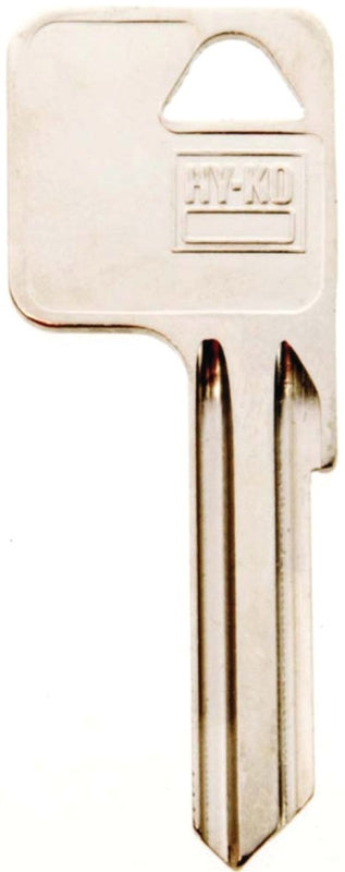 Hy-Ko 11010Y1E Key Blank, Brass, Nickel, For: Yale Cabinet, House Locks and Padlocks, Pack of 10