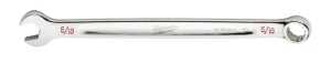 Milwaukee 45-96-9410 Combination Wrench, SAE, 5/16 in Head, 5.51 in L, 12-Point, Steel, Chrome