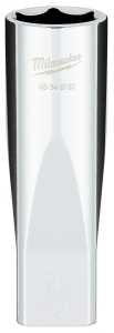 Milwaukee 45-34-9130 Socket, 3/4 in Socket, Deep Socket, 1.1 in OAL, 1/2 in Drive, 6 -Point, Chrome Vanadium Steel