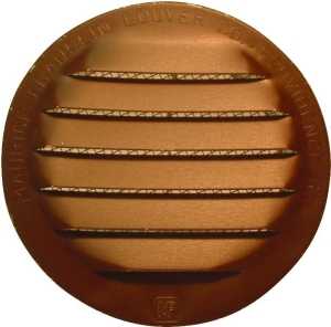 Maurice Franklin RLB-100 2.5 Screen Louver, 2.907 W, Aluminum, Brown