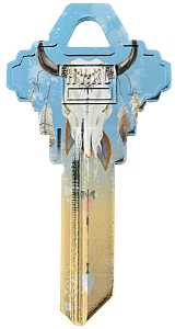 Hy-Ko 16010SC1-29 Key Blank, Brass, For: Schlage SC1 Keyways, Pack of 10