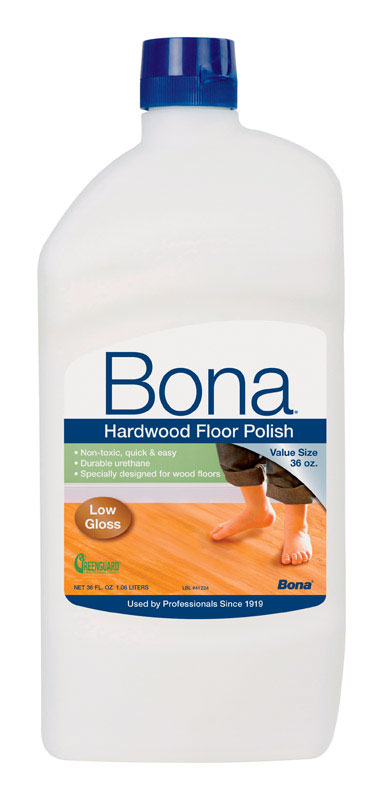 Bona Hardwood Floor Polish Low Gloss 36 oz. – Shell Lumber and Hardware