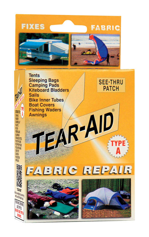 Tear-Aid Patch Type A Clear Fabric Repair Kit